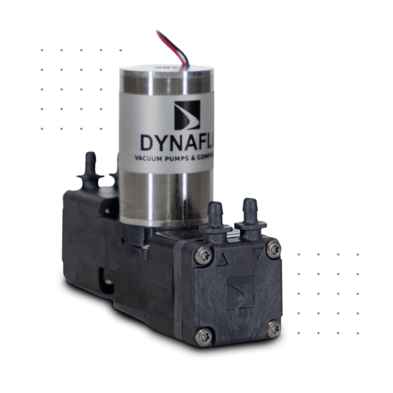 6000 Series mini diaphragm pump custom-designed for Drug Infusion Systems